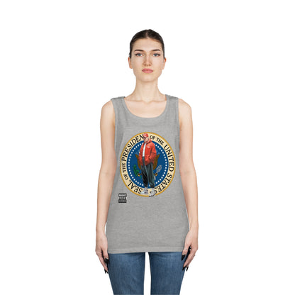 Supreme Donald Trump Pressy Seal Cotton Tank Top