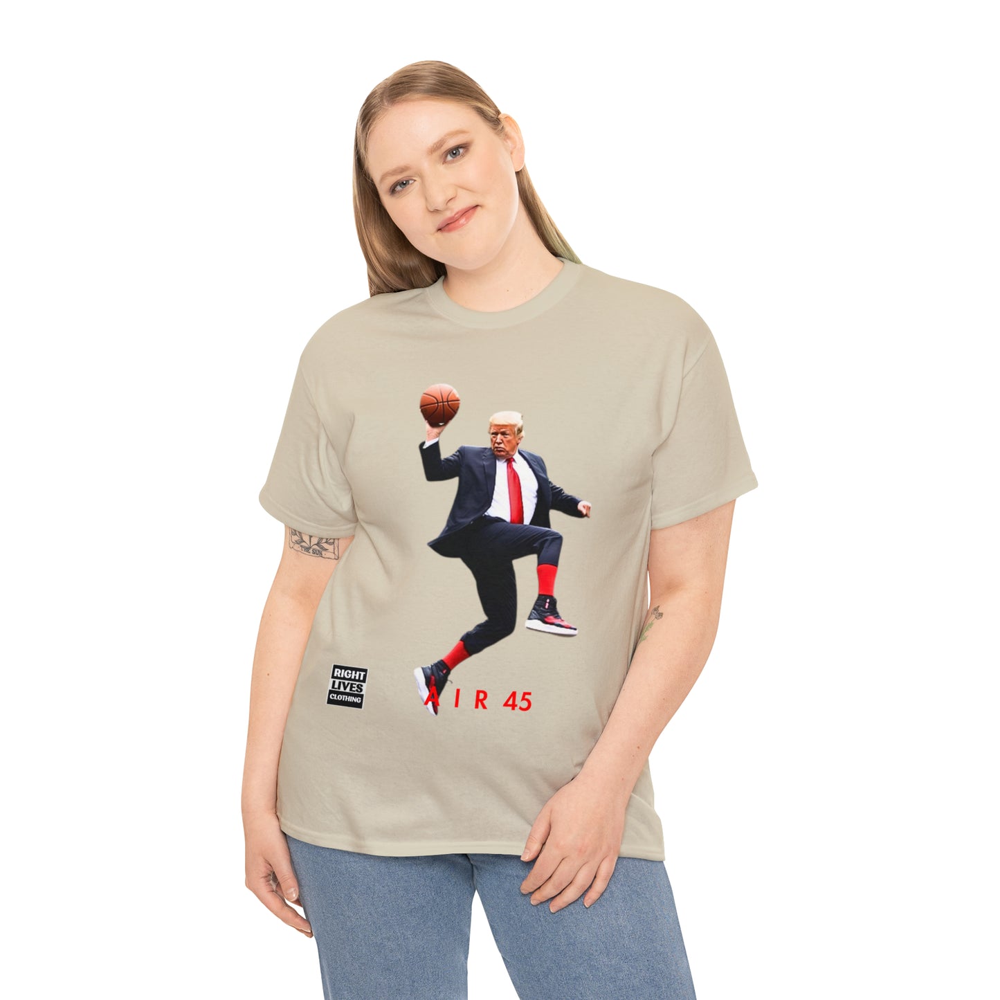 AIR 45 Donald Trump Finger-Roll T-Shirt