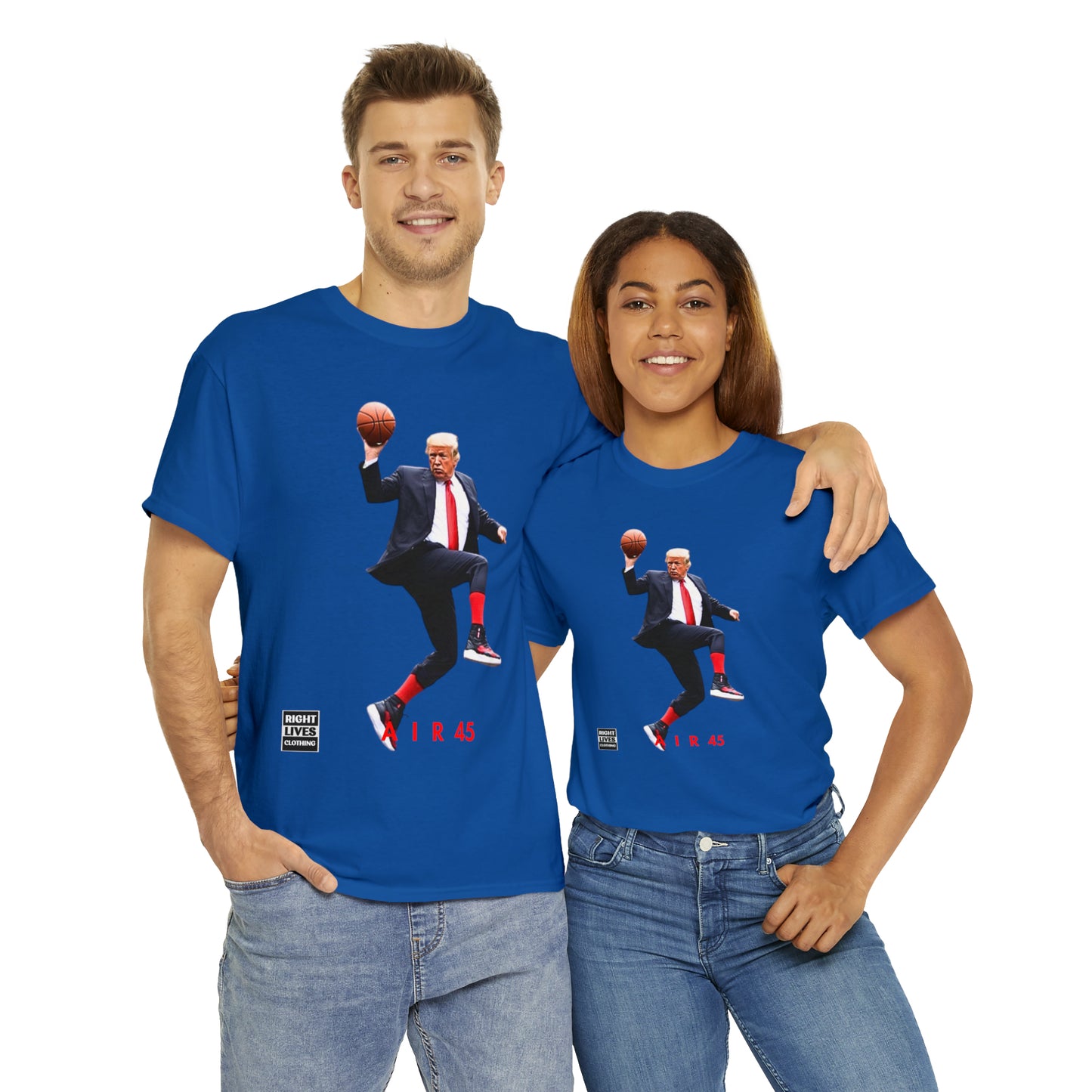 AIR 45 Donald Trump Finger-Roll T-Shirt