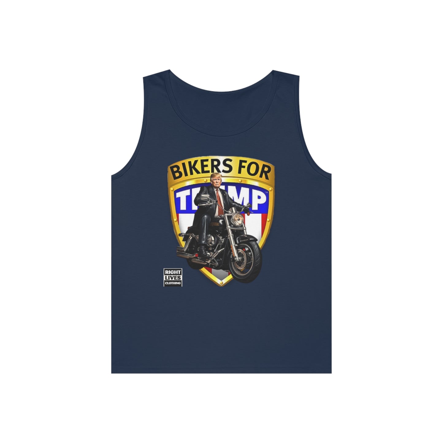 Bikers For Donald Trump Cotton Tank Top