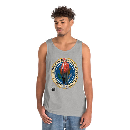 Supreme Donald Trump Pressy Seal Cotton Tank Top