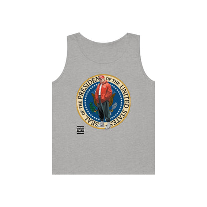 Supreme Donald Trump Pressy Seal Cotton Tank Top