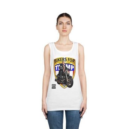 Bikers For Donald Trump Cotton Tank Top