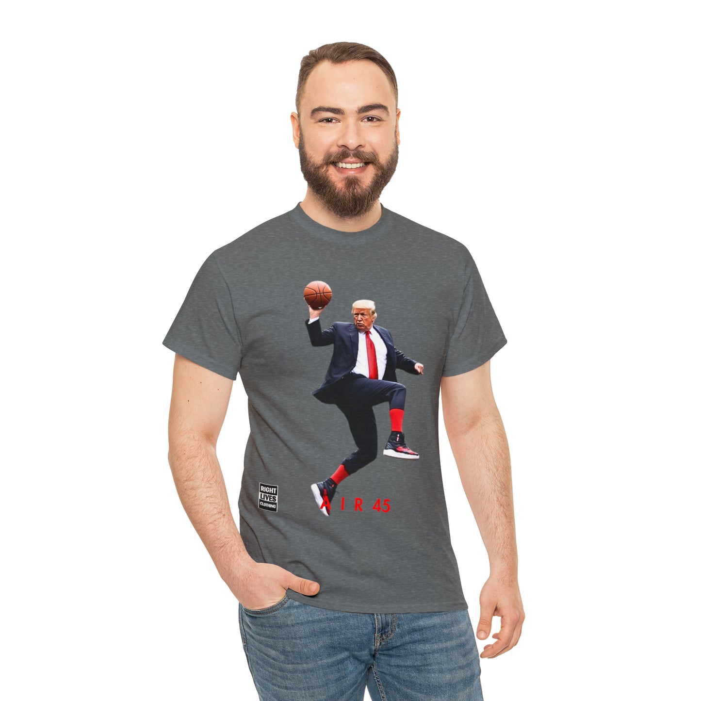 AIR 45 Donald Trump Finger-Roll T-Shirt