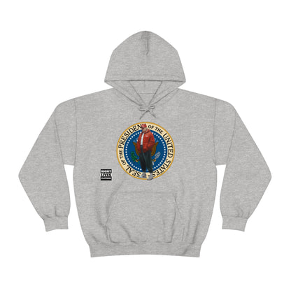 Donald Trump Street Pressy Seal Heavy Blend™ Hoodie
