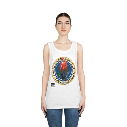 Supreme Donald Trump Pressy Seal Cotton Tank Top