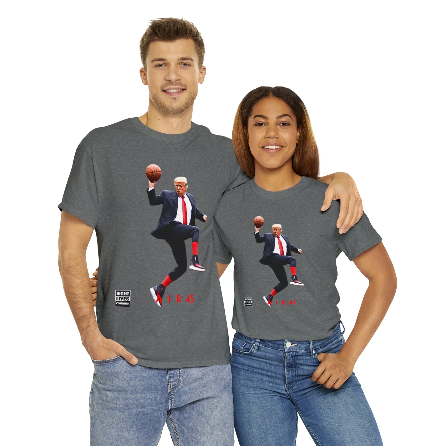 AIR 45 Donald Trump Finger-Roll T-Shirt