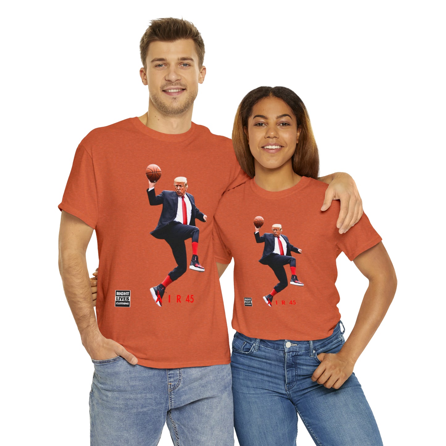 AIR 45 Donald Trump Finger-Roll T-Shirt