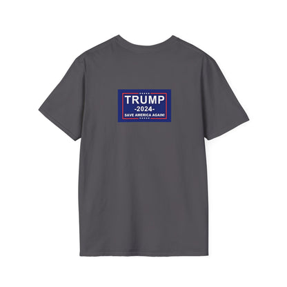 Election Is Coming Donald Trump T-Shirt Charcoal