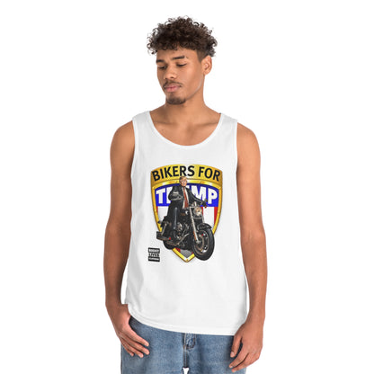 Bikers For Donald Trump Cotton Tank Top