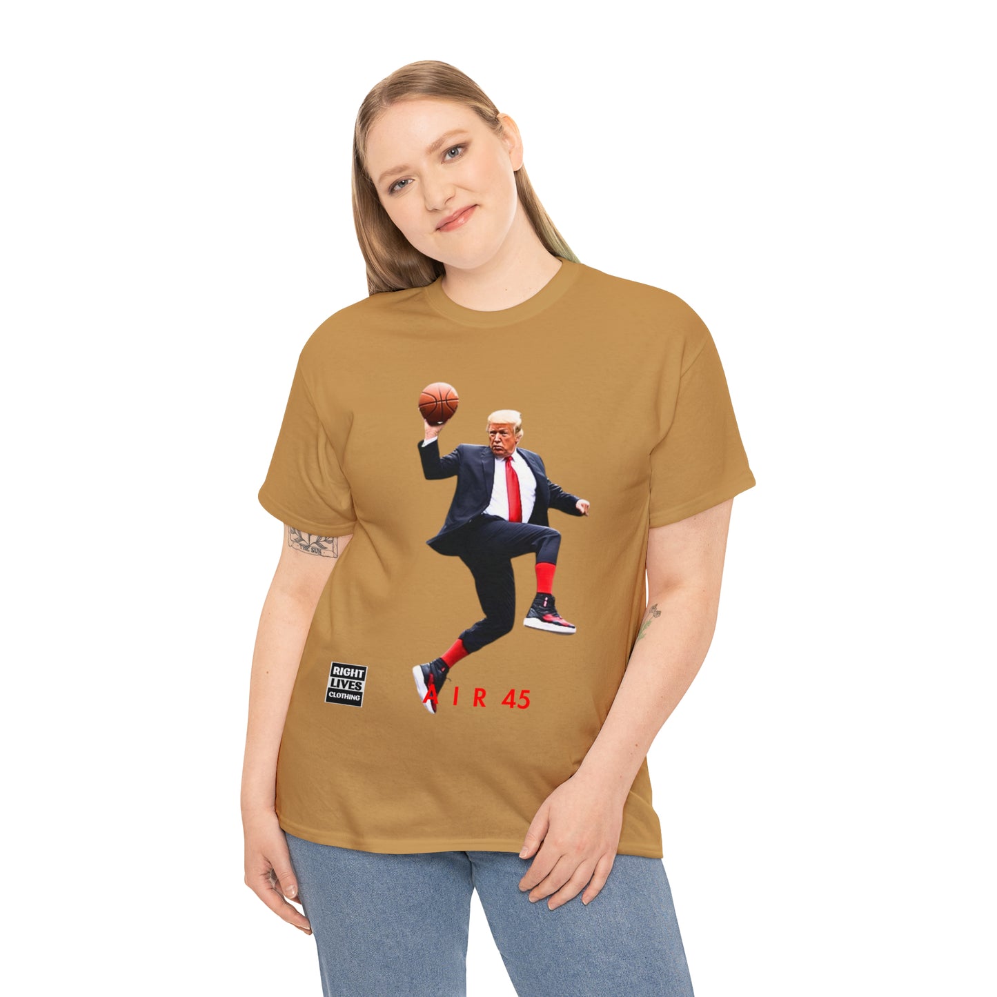 AIR 45 Donald Trump Finger-Roll T-Shirt