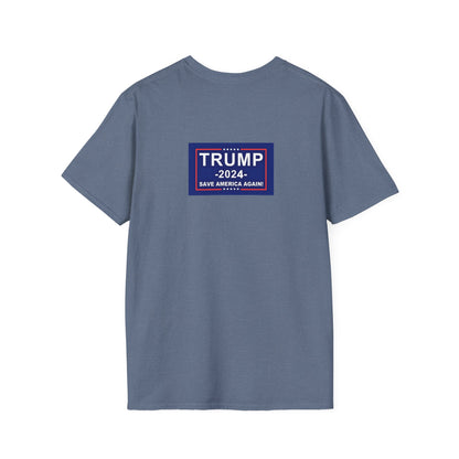 Election Is Coming Donald Trump T-Shirt Charcoal