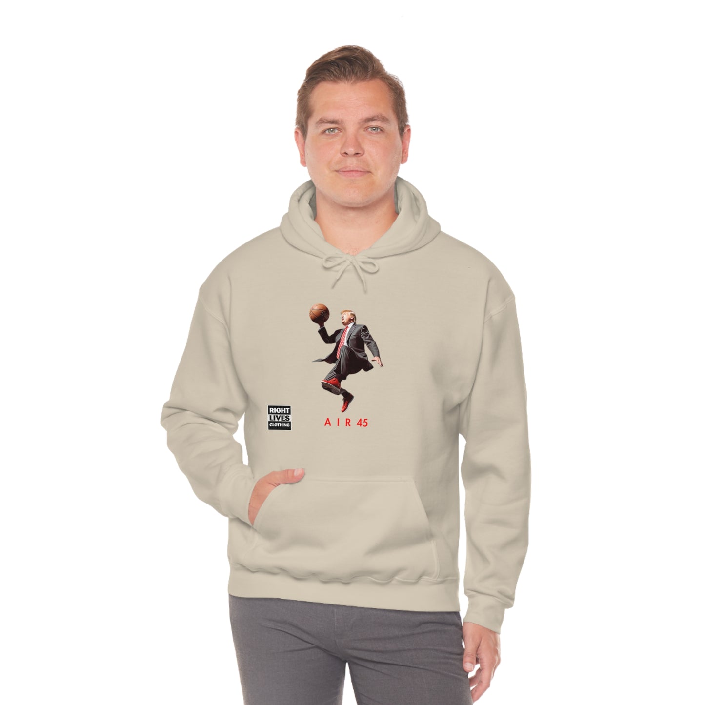 AIR 45 Hooded Donald Trump Sweatshirt