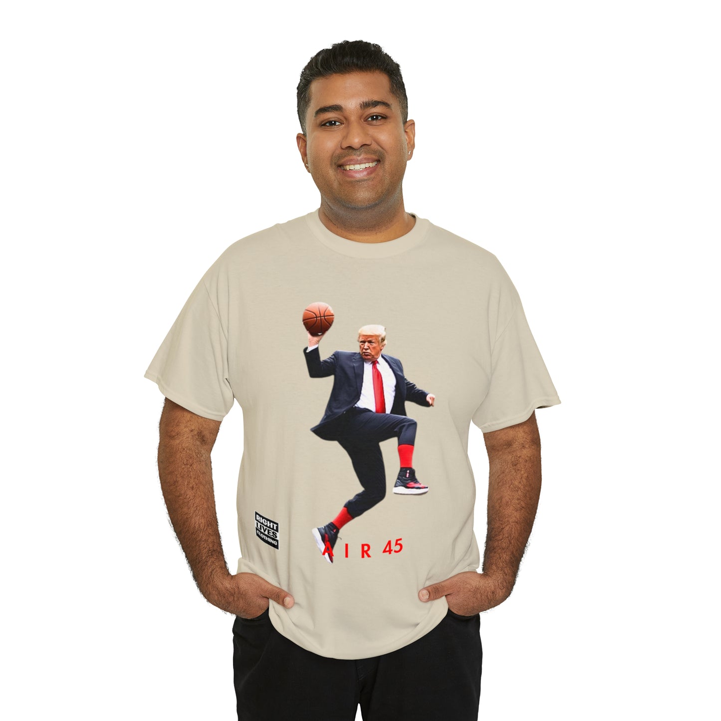 AIR 45 Donald Trump Finger-Roll T-Shirt