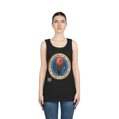 Supreme Donald Trump Pressy Seal Cotton Tank Top