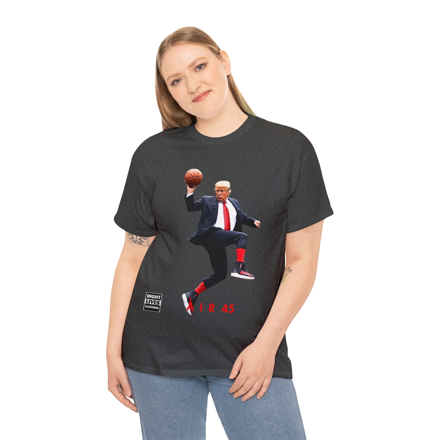 AIR 45 Donald Trump Finger-Roll T-Shirt