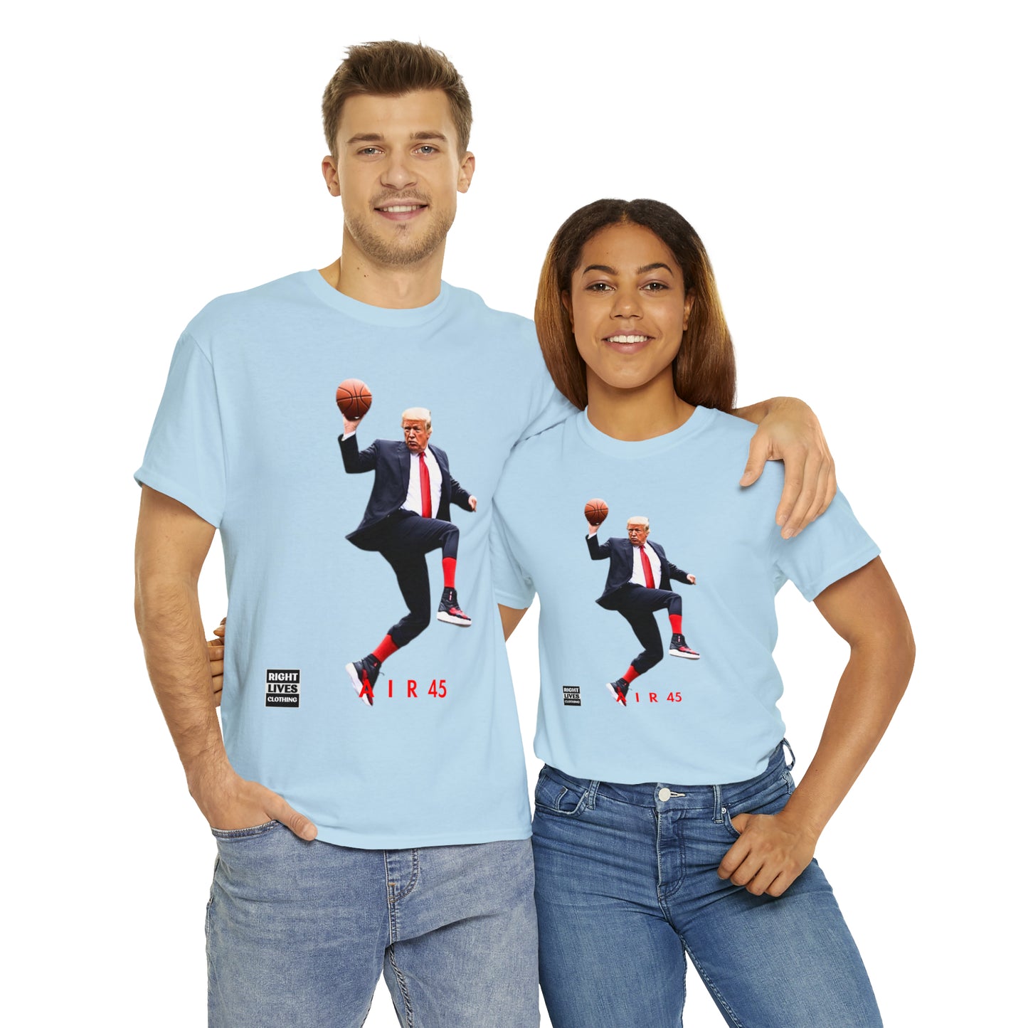 AIR 45 Donald Trump Finger-Roll T-Shirt