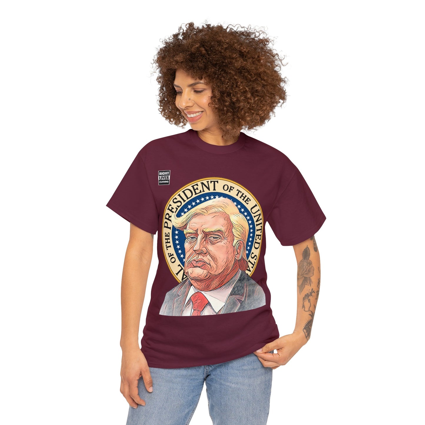 Animated Presidential Seal Donald Trump T-Shirt