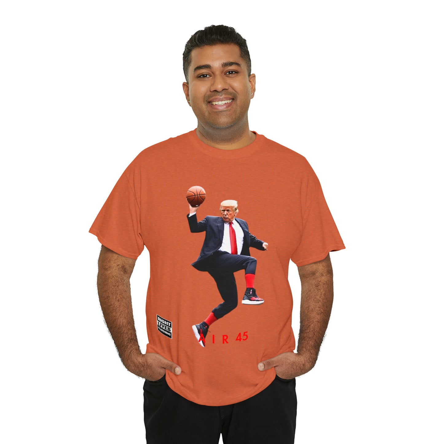 AIR 45 Donald Trump Finger-Roll T-Shirt