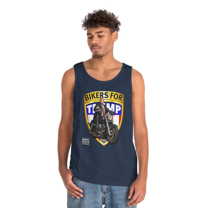 Bikers For Donald Trump Cotton Tank Top
