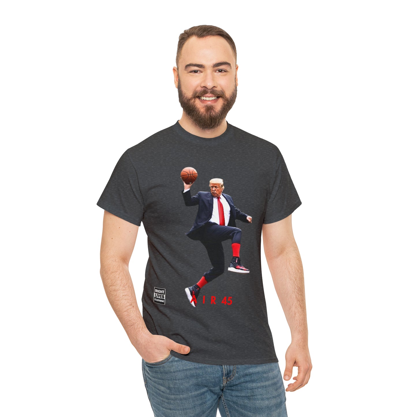AIR 45 Donald Trump Finger-Roll T-Shirt