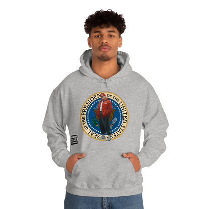 Donald Trump Street Pressy Seal Heavy Blend™ Hoodie