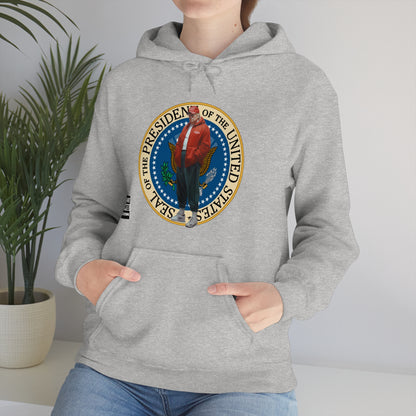 Donald Trump Street Pressy Seal Heavy Blend™ Hoodie