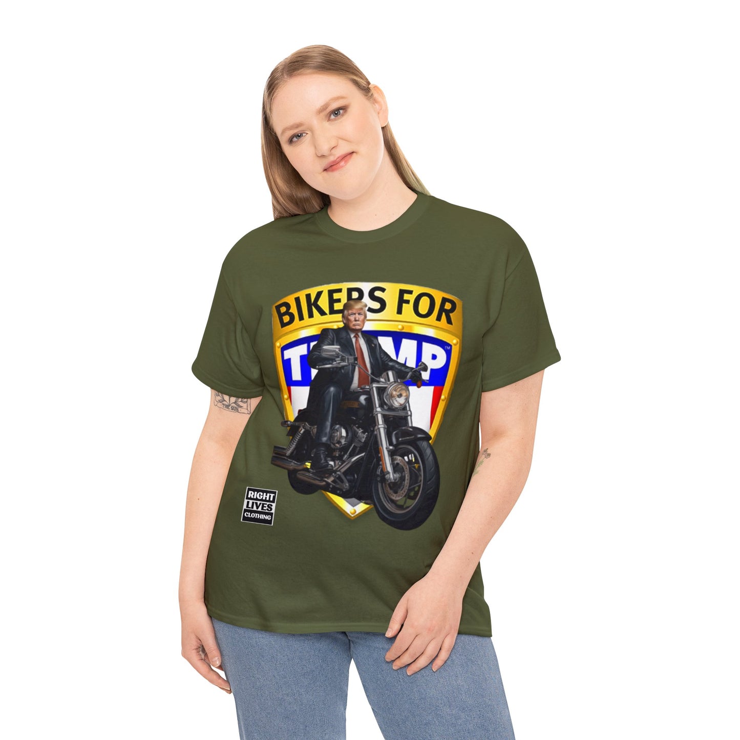 Biker Donald Trump T-shirt