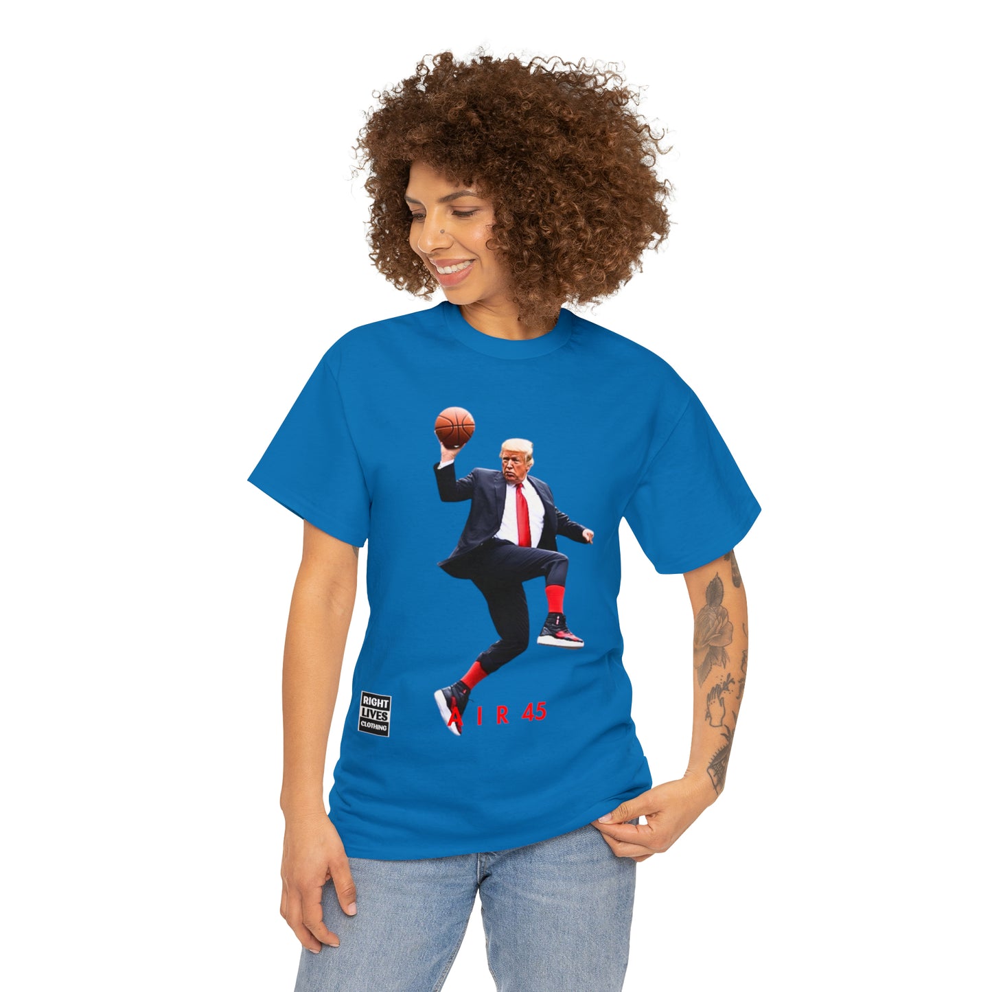 AIR 45 Donald Trump Finger-Roll T-Shirt