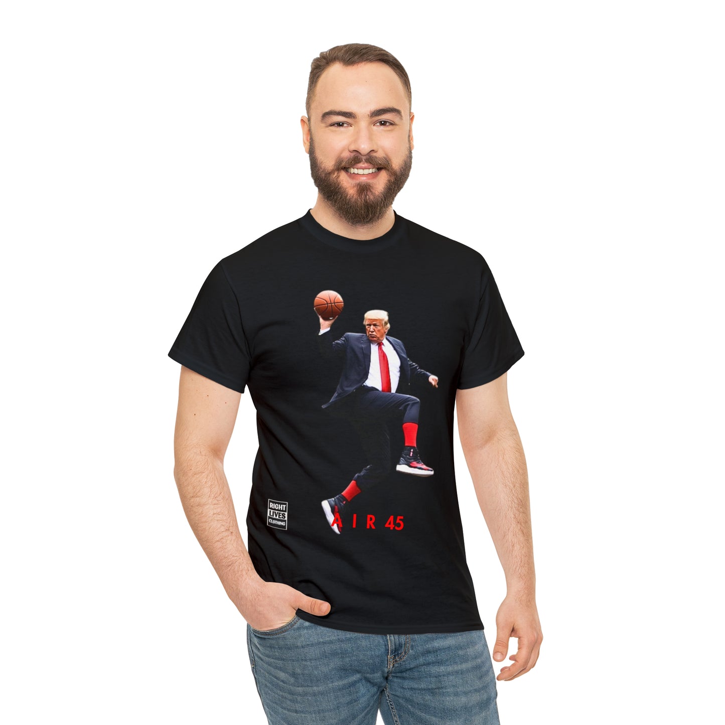 AIR 45 Donald Trump Finger-Roll T-Shirt
