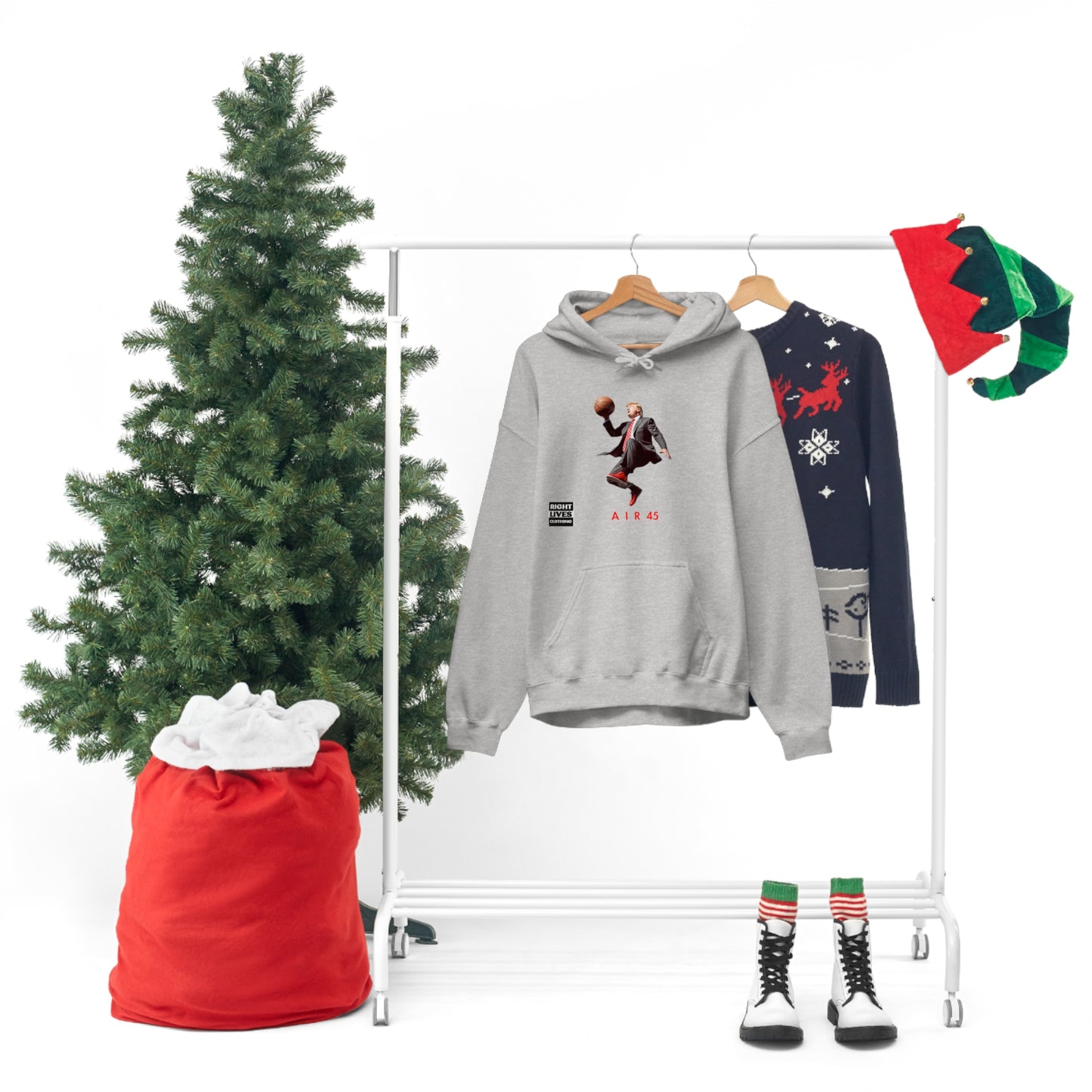 AIR 45 Hooded Donald Trump Sweatshirt