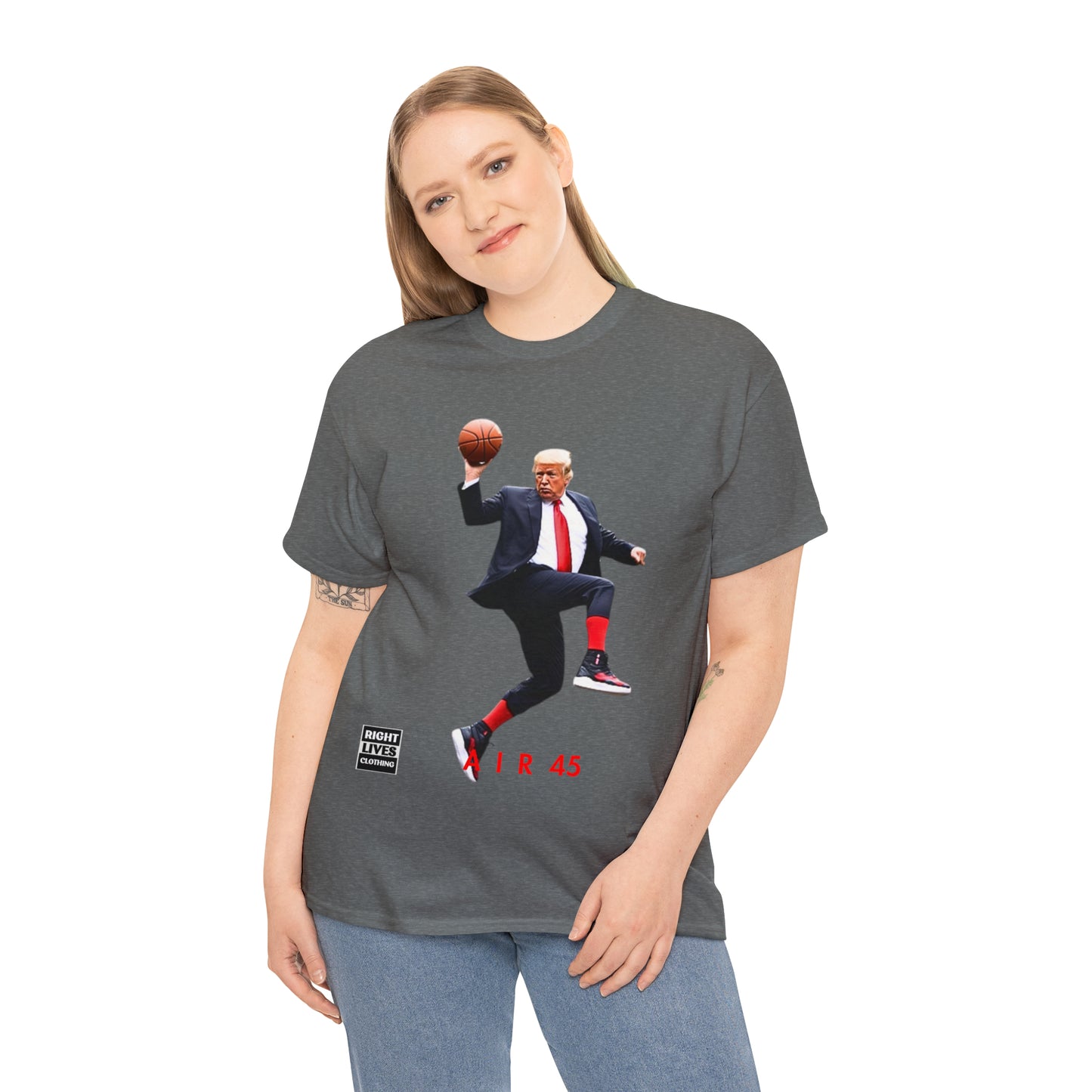 AIR 45 Donald Trump Finger-Roll T-Shirt