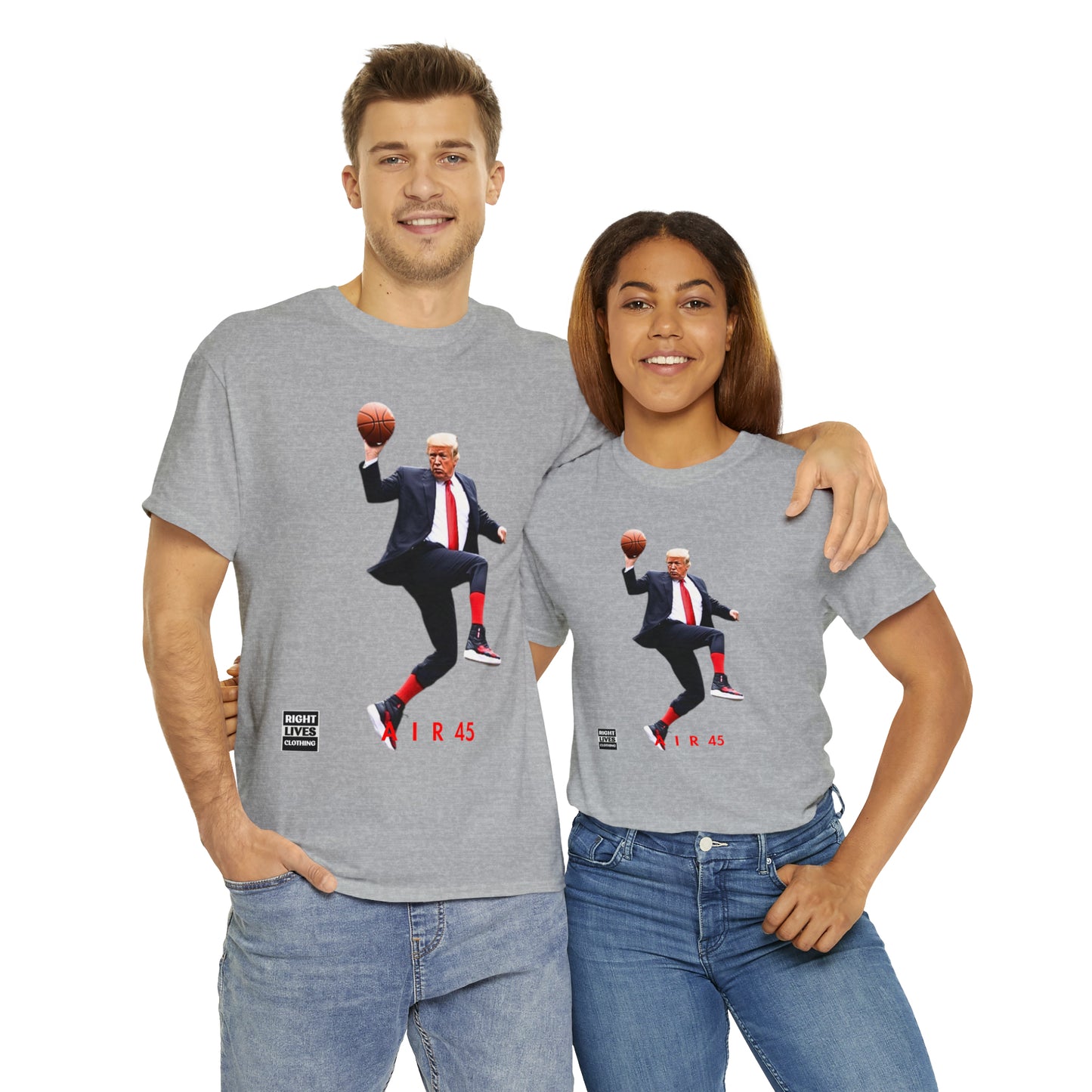 AIR 45 Donald Trump Finger-Roll T-Shirt