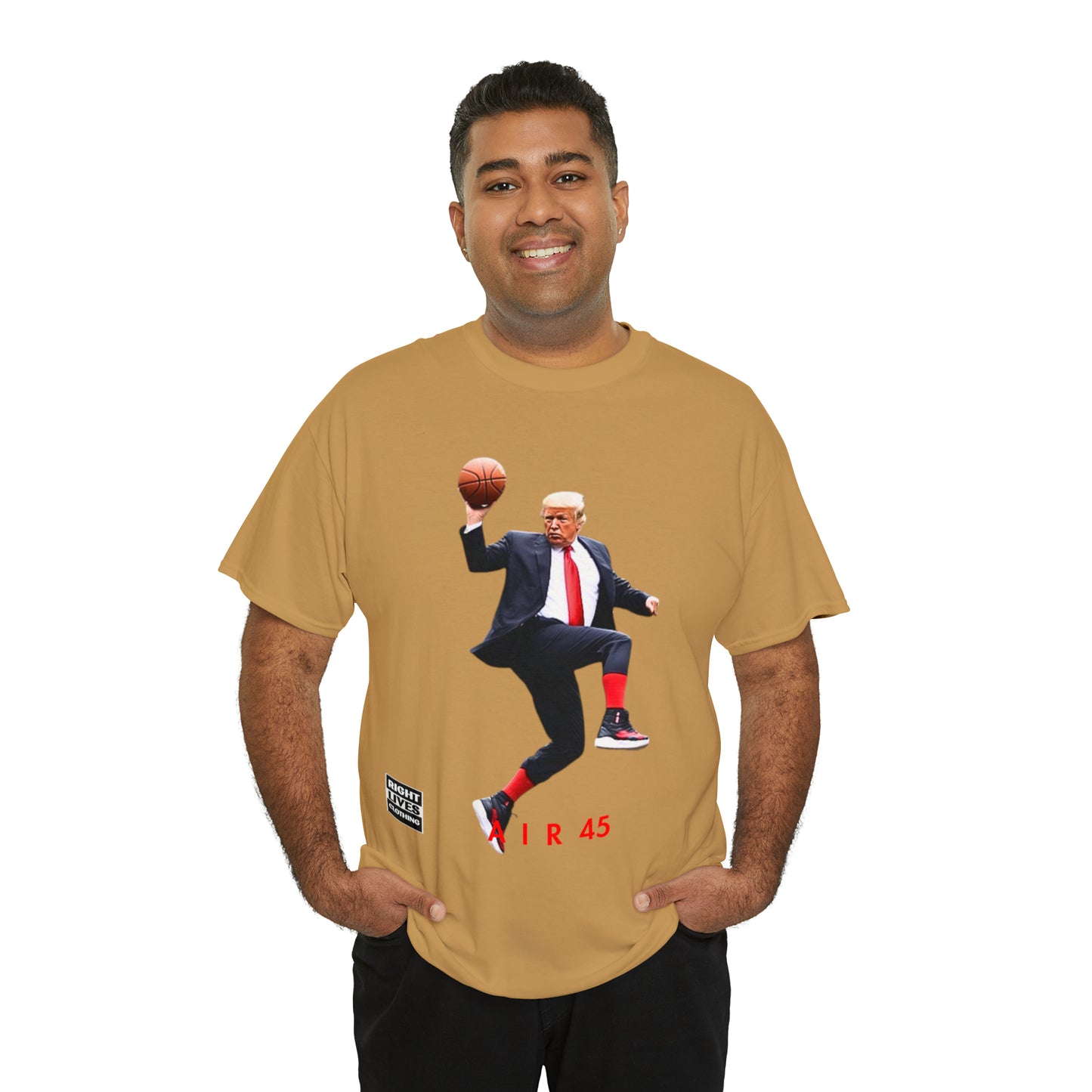 AIR 45 Donald Trump Finger-Roll T-Shirt