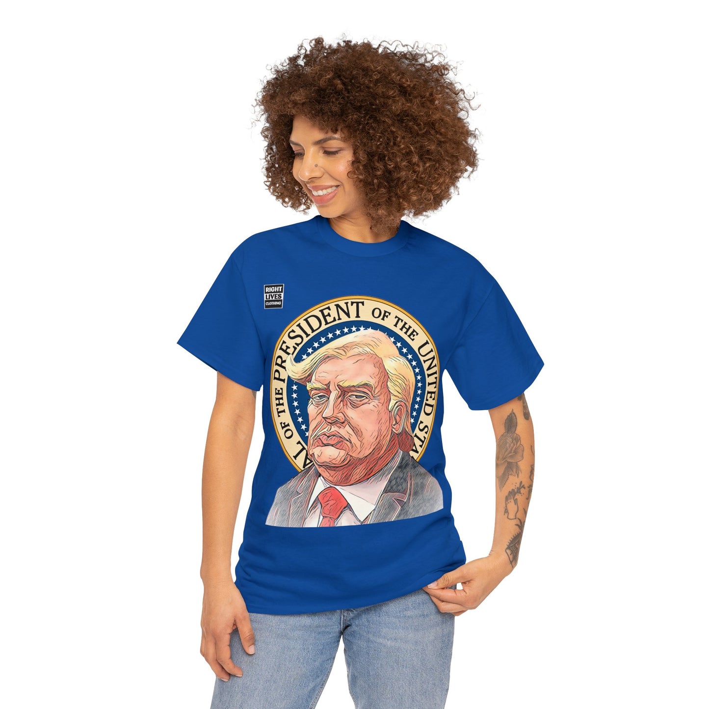 Animated Presidential Seal Donald Trump T-Shirt