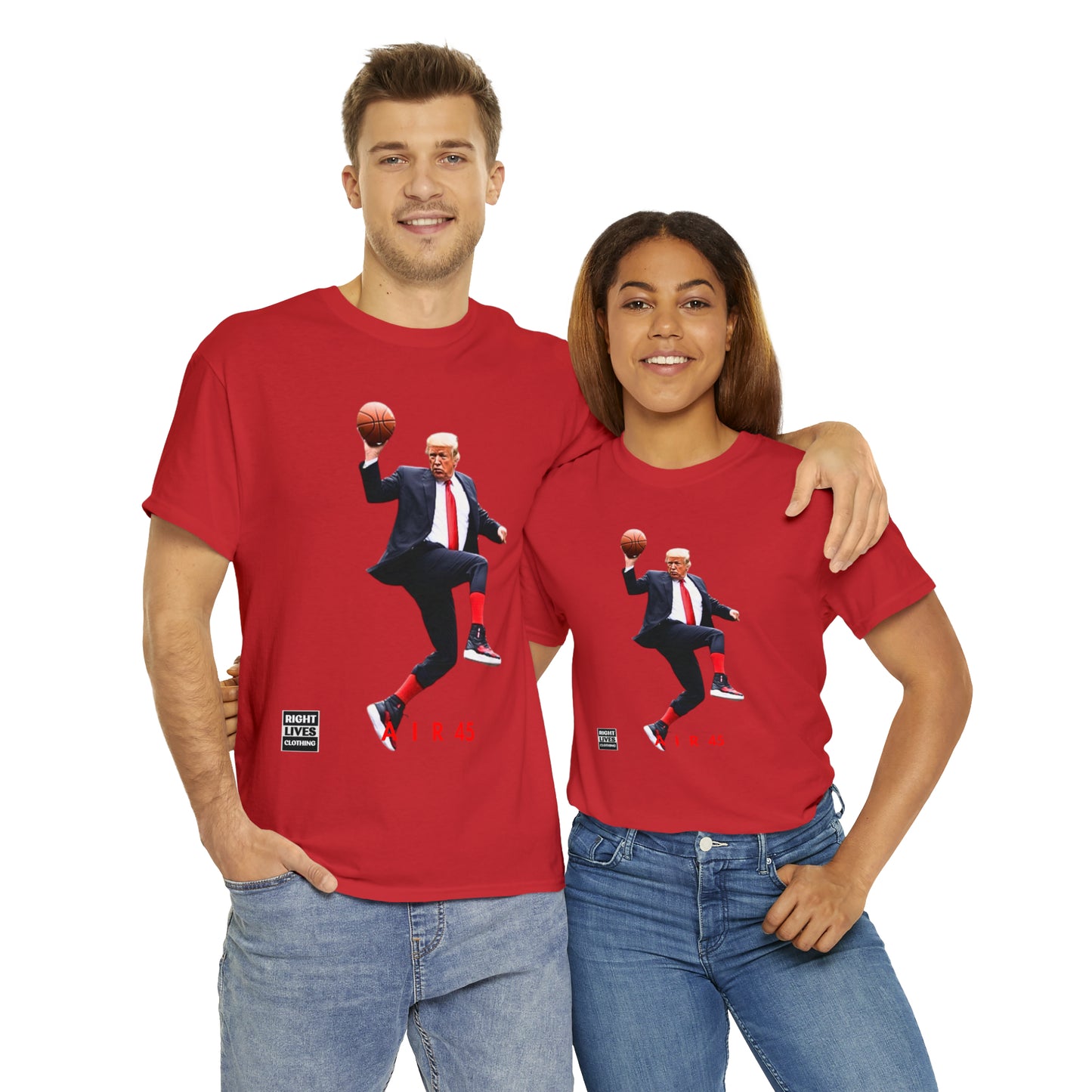AIR 45 Donald Trump Finger-Roll T-Shirt