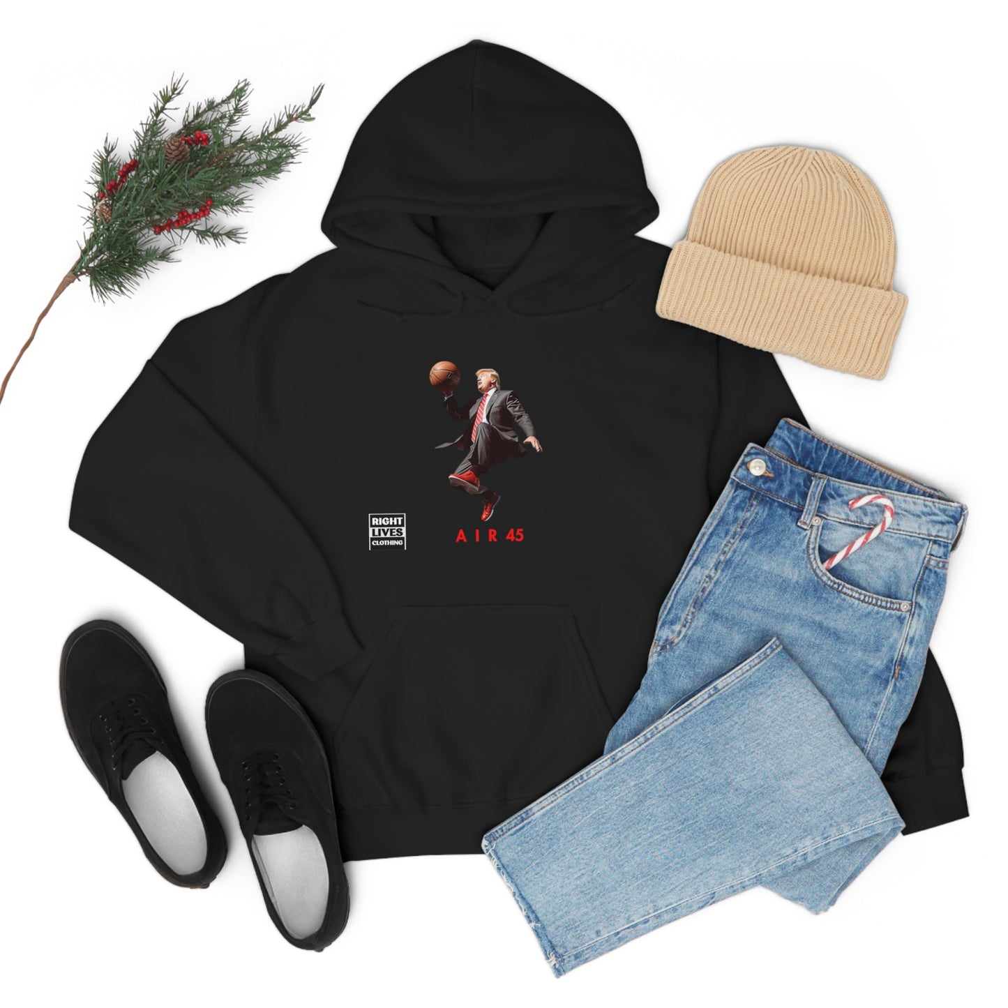 AIR 45 Hooded Donald Trump Sweatshirt