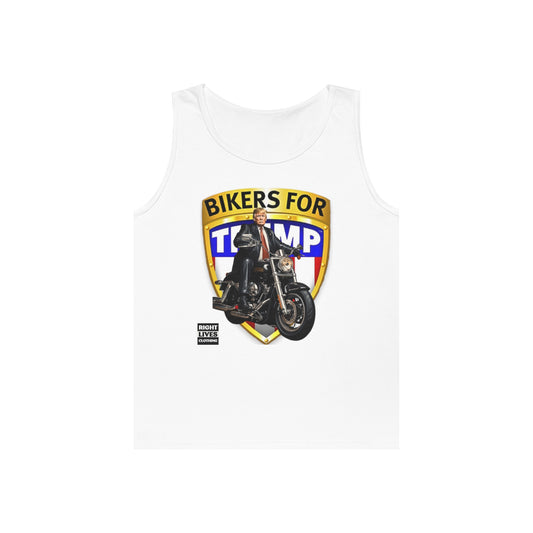 Bikers For Donald Trump Cotton Tank Top