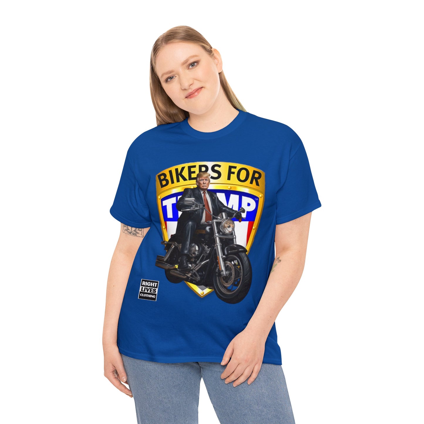 Biker Donald Trump T-shirt