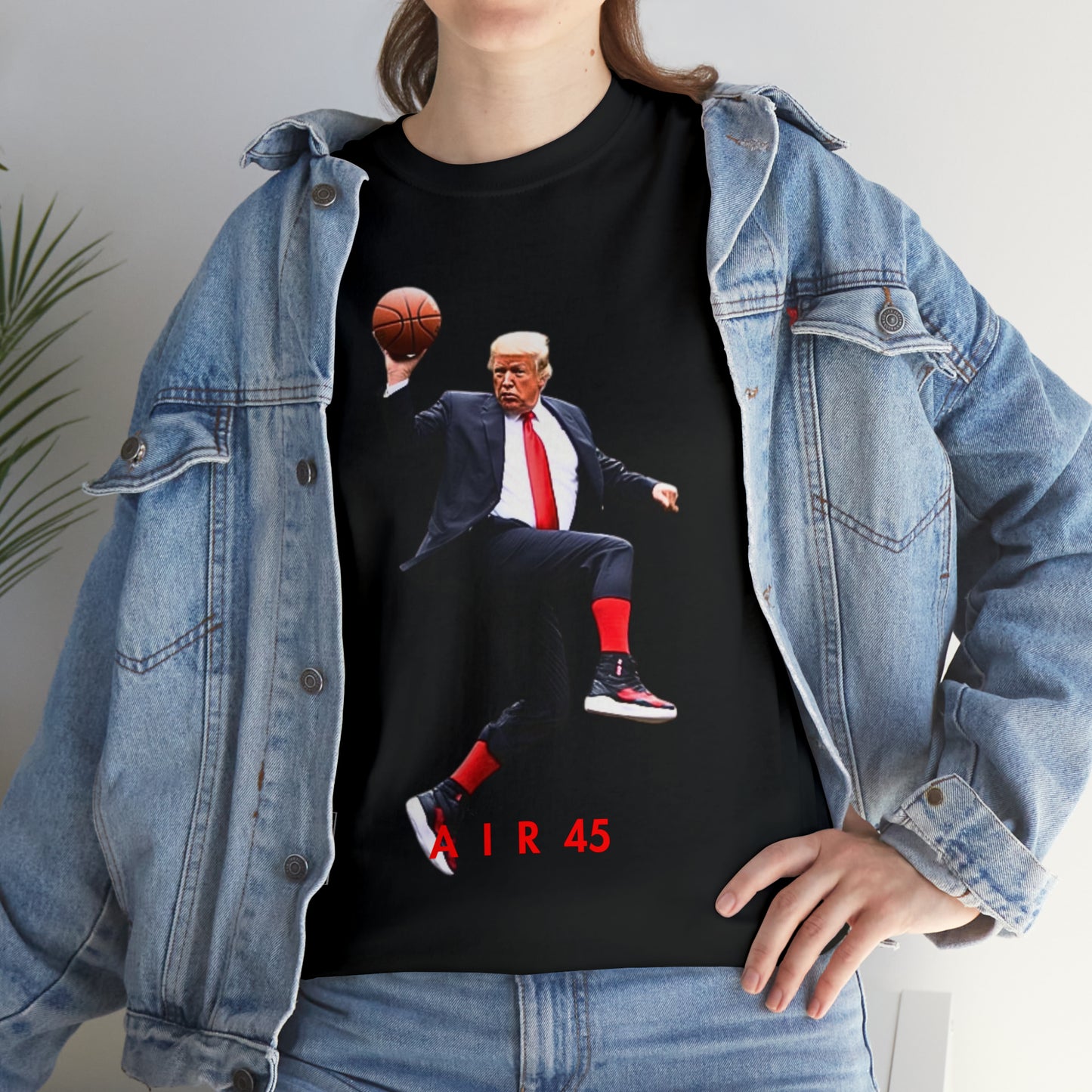 AIR 45 Donald Trump Finger-Roll T-Shirt