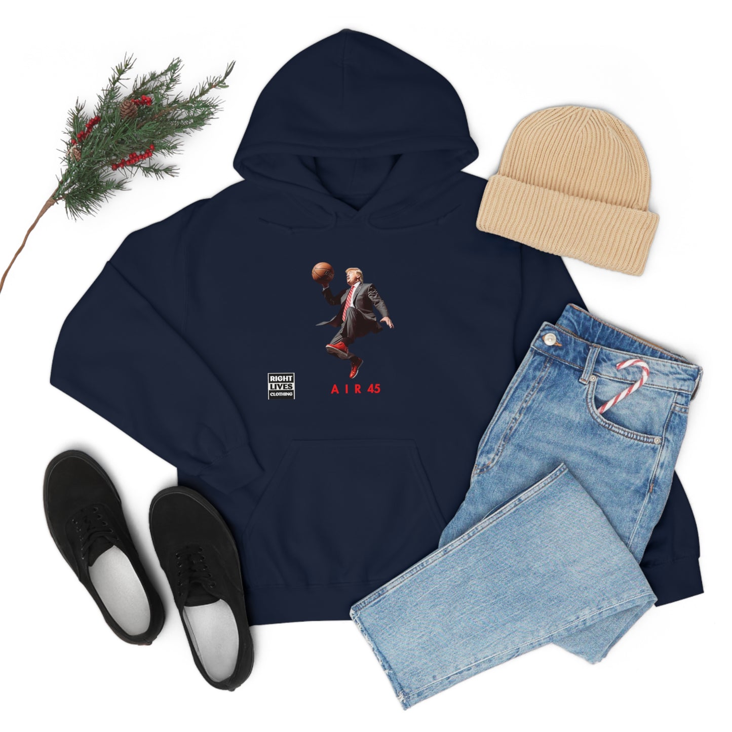 AIR 45 Hooded Donald Trump Sweatshirt