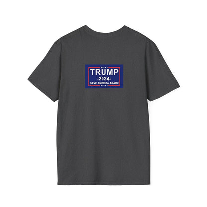 Election Is Coming Donald Trump T-Shirt Charcoal