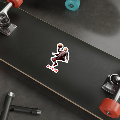 Air DT Free Throw Dunk Die-Cut Stickers