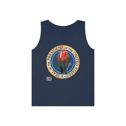Supreme Donald Trump Pressy Seal Cotton Tank Top