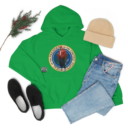 Donald Trump Street Pressy Seal Heavy Blend™ Hoodie
