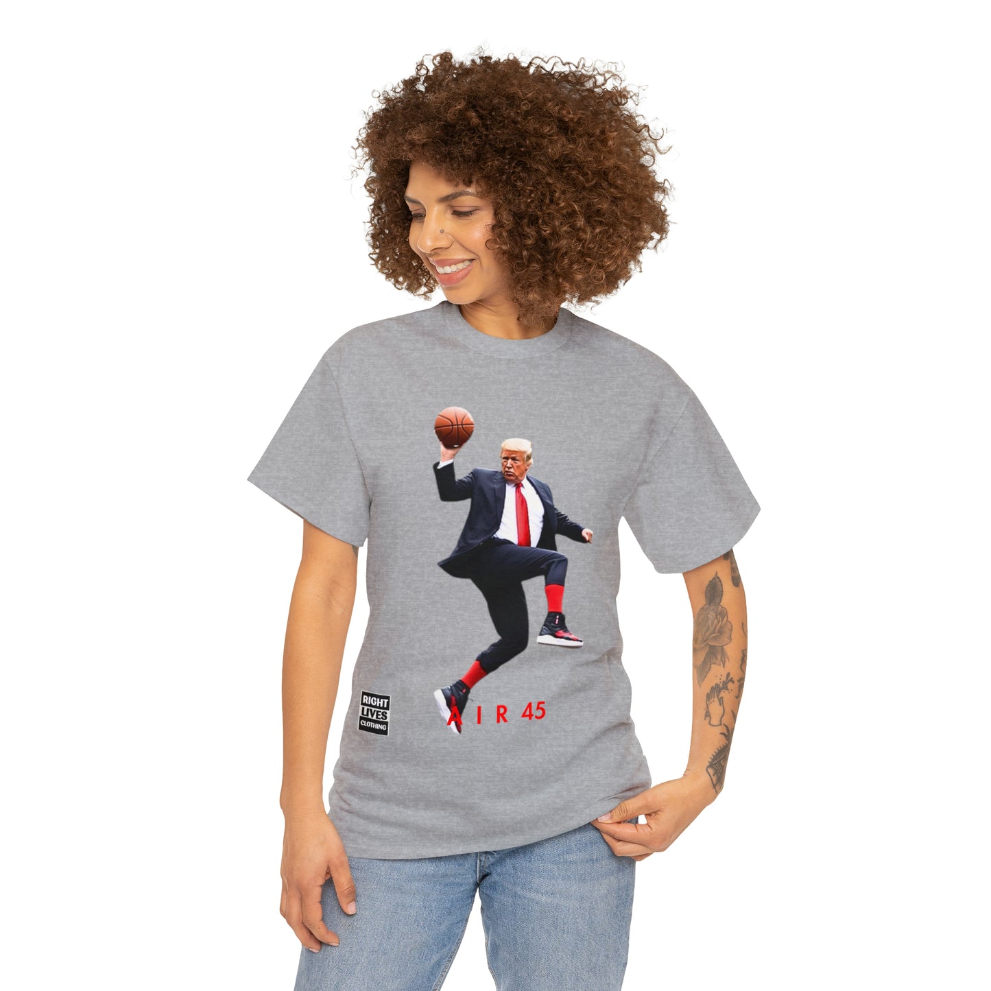 AIR 45 Donald Trump Finger-Roll T-Shirt
