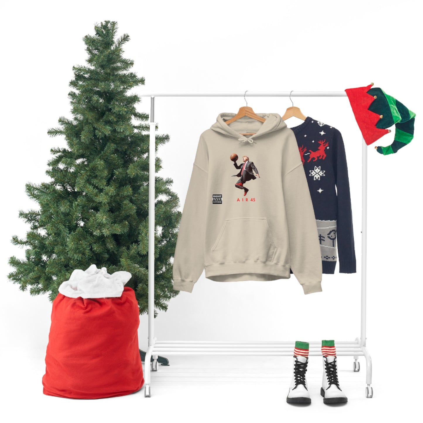AIR 45 Hooded Donald Trump Sweatshirt