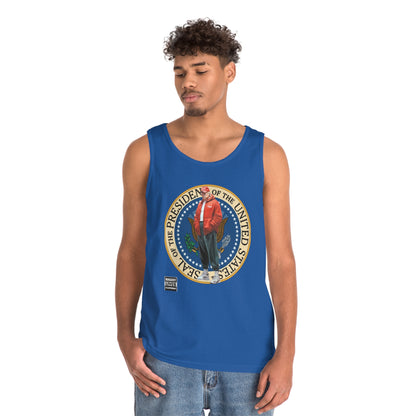 Supreme Donald Trump Pressy Seal Cotton Tank Top