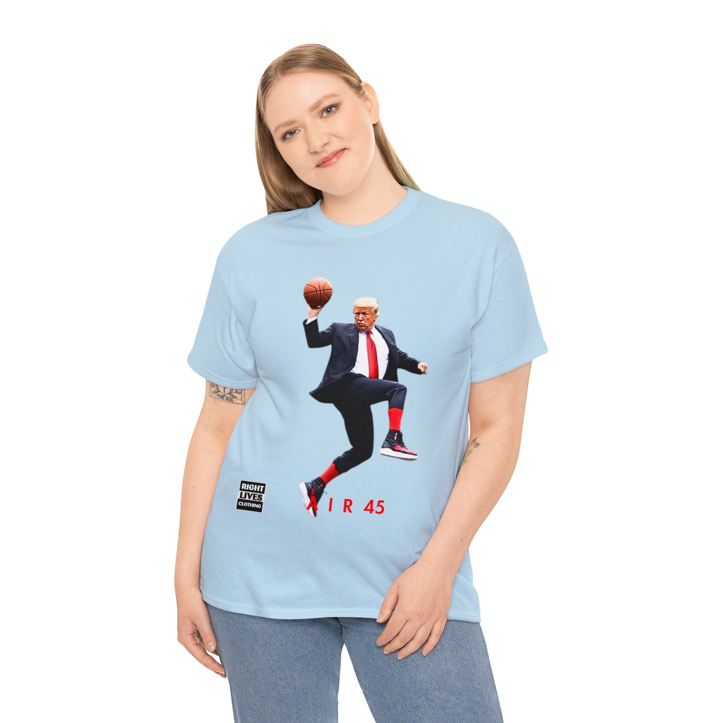 AIR 45 Donald Trump Finger-Roll T-Shirt