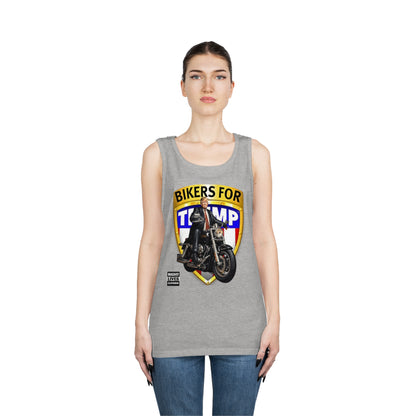 Bikers For Donald Trump Cotton Tank Top